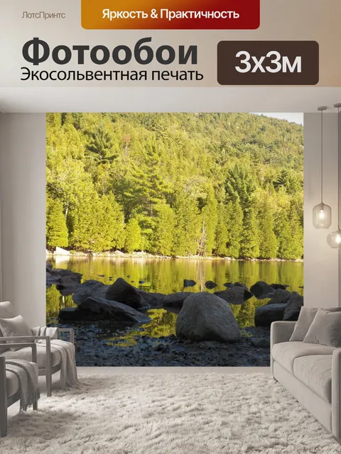 Фотообои Bubble Пруд в Acadia
