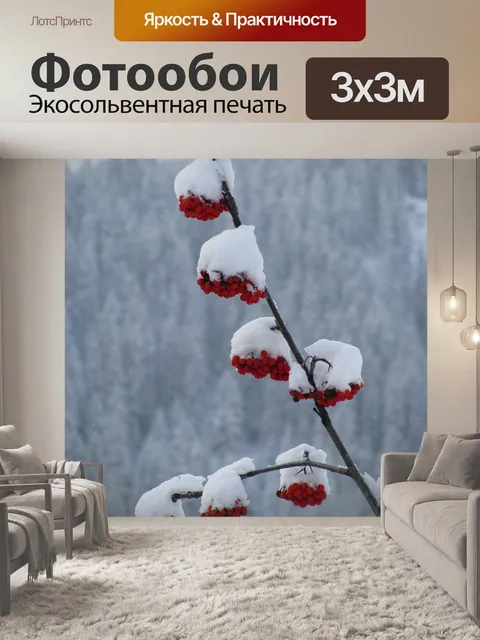 Фотообои Красный