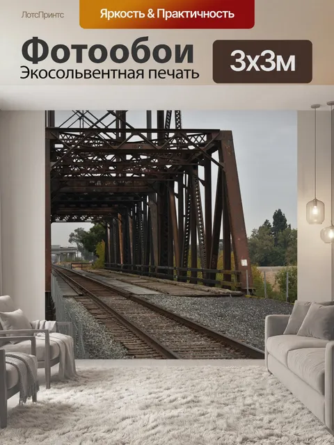 Фотообои Железный мост Сакраменто