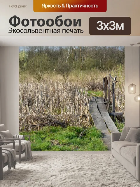 Фотообои Пешеходный мост