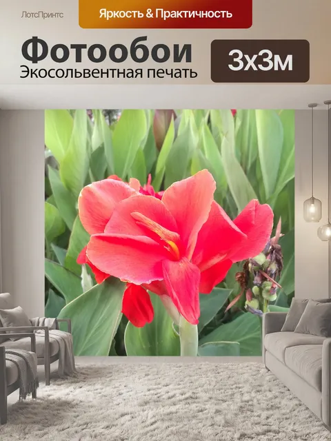 Фотообои Зеленый лист