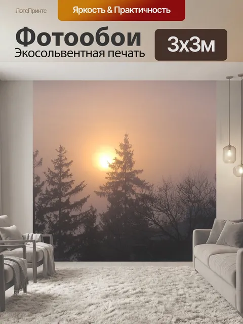 Фотообои Туман
