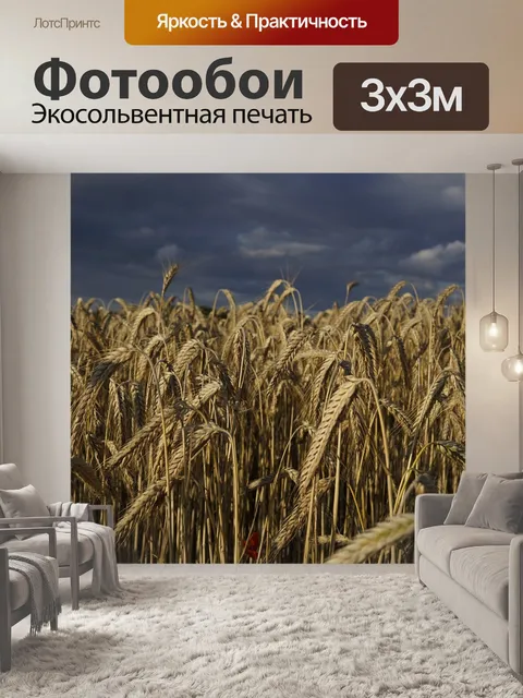 Фотообои Пшеничное поле