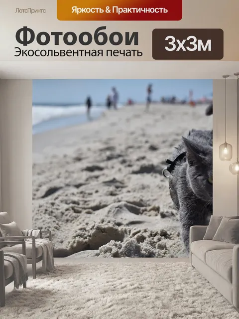 Фотообои Кошка