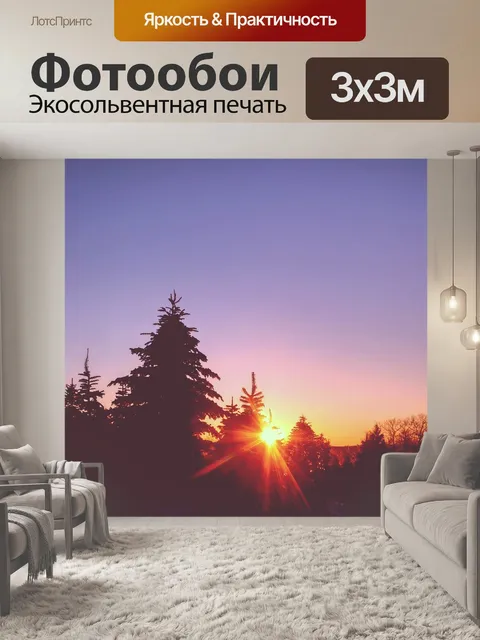 Фотообои Фиолетовый