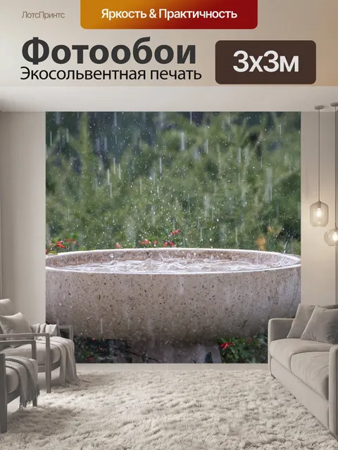 Фотообои Дождь