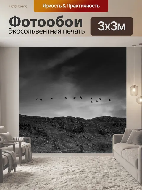 Фотообои Чернить