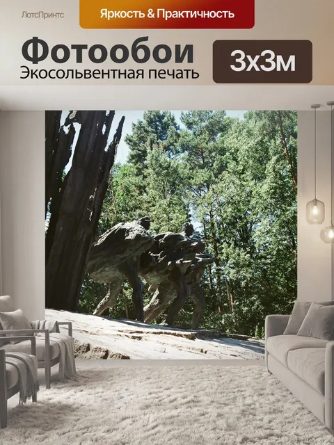 Фотообои Памятник партизанам