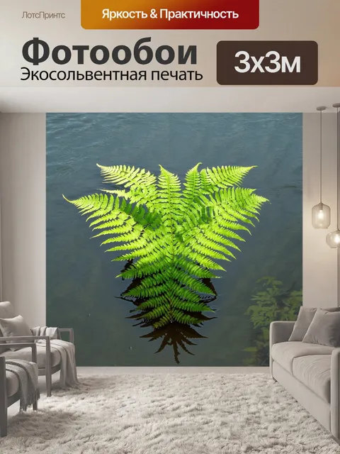 Фотообои интересный вид папоротника