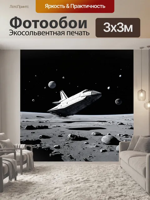 Фотообои старый космический шаттл