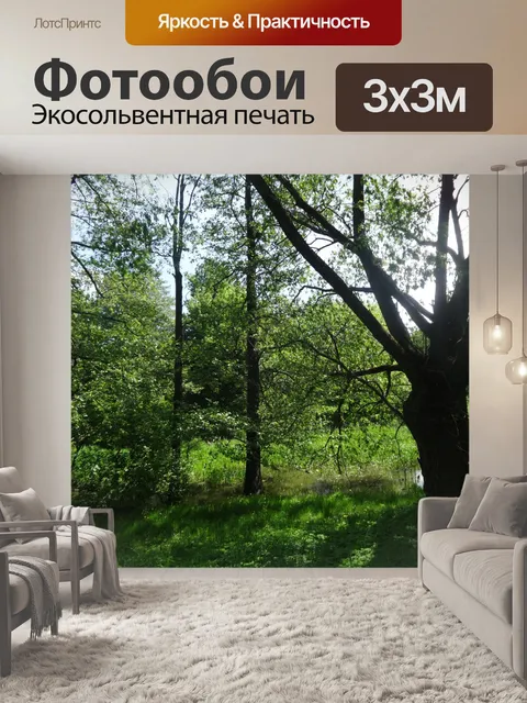 Фотообои Весна в городе