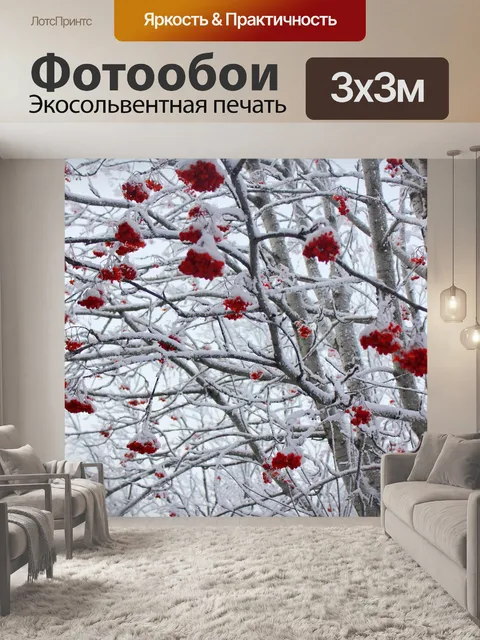 Фотообои Рябина
