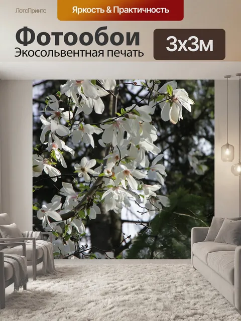 Фотообои Цветущий