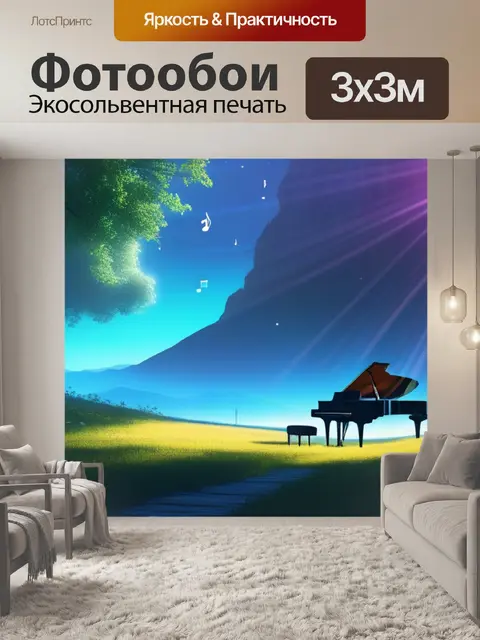 Фотообои пейзаж с классической музыкой крутой
