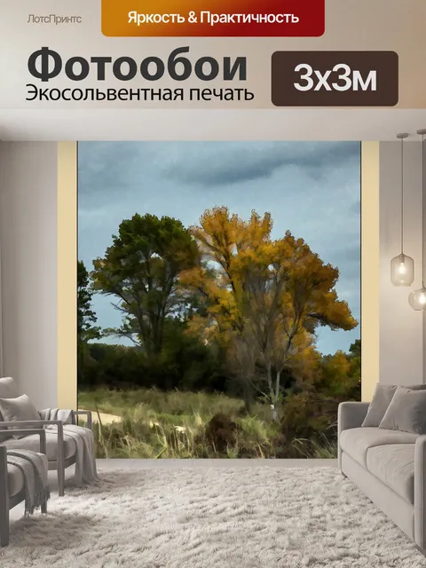 Фотообои Вермонт Туристический Плакат