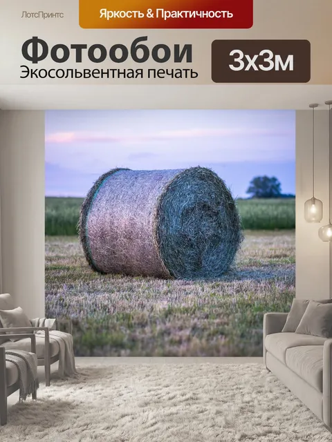 Фотообои Сено