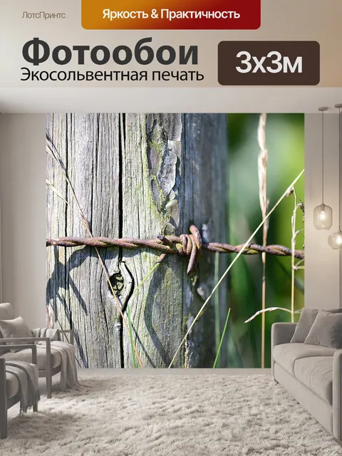 Фотообои Колючая проволока
