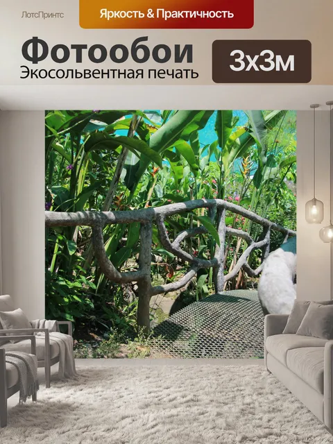 Фотообои Святилище бабочек Коста-Рика