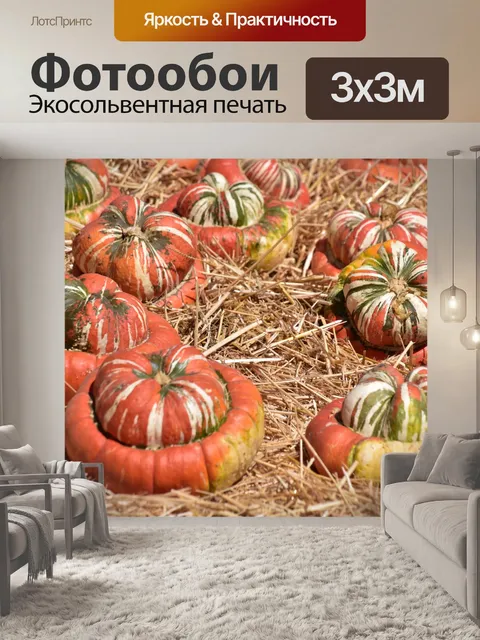 Фотообои Тюрбаны сквош