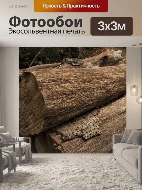 Фотообои Древесина