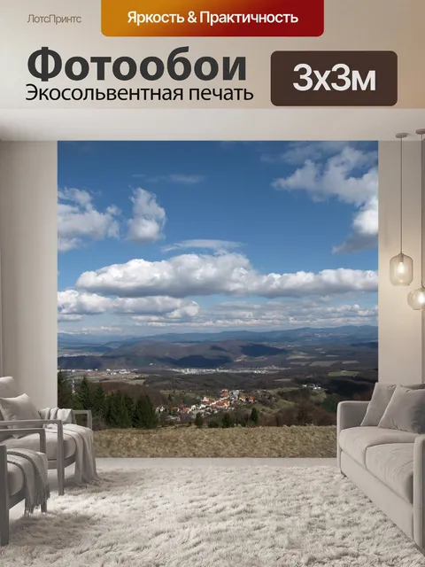 Фотообои Вид на город