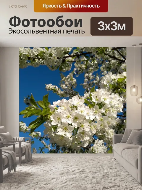 Фотообои Ветка вишни