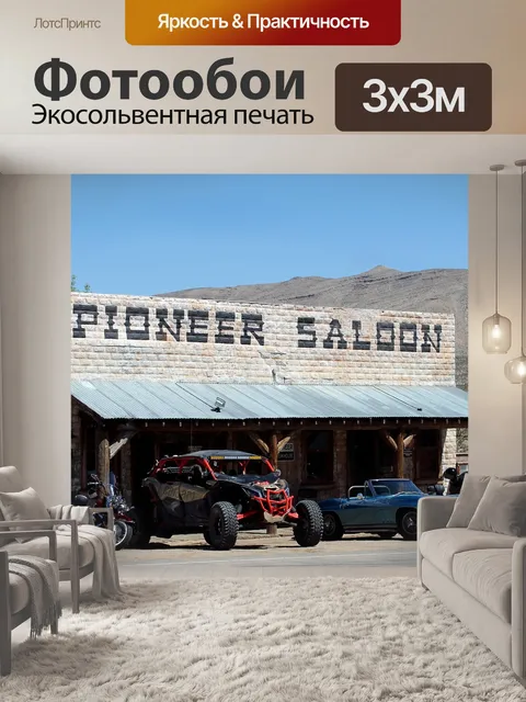Фотообои Салон пионер