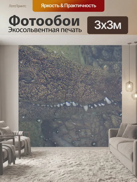 Фотообои Крокодил