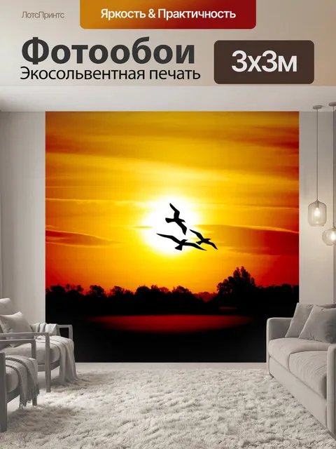 Фотообои Восход солнца