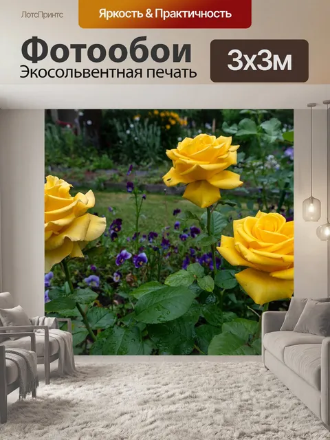 Фотообои Розы