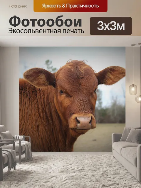 Фотообои Бык