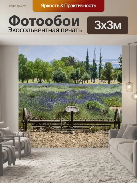 Фотообои Лавандовое поле