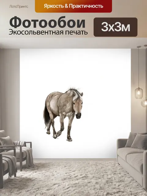Фотообои Лошадь