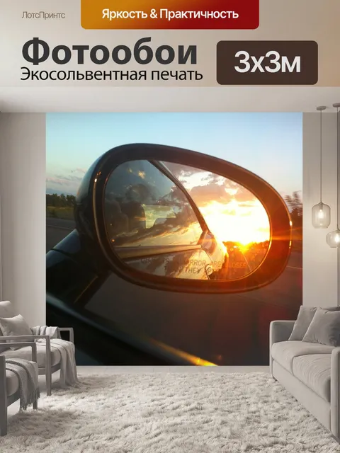 Фотообои Заднего вида