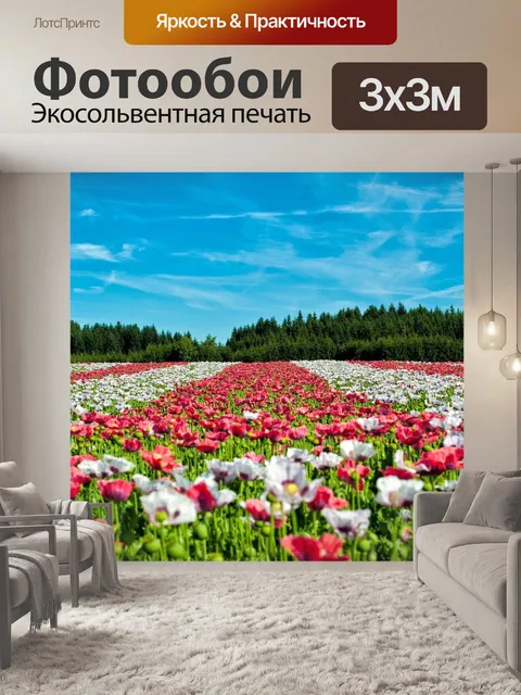 Фотообои Цветы