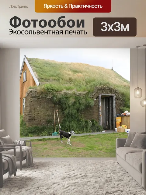 Фотообои Деревня