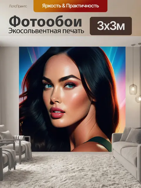 Фотообои с меган фокс максимал