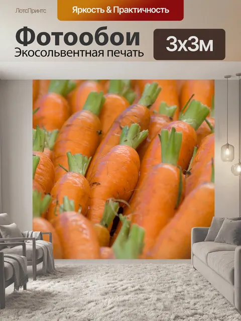 Фотообои Морковь