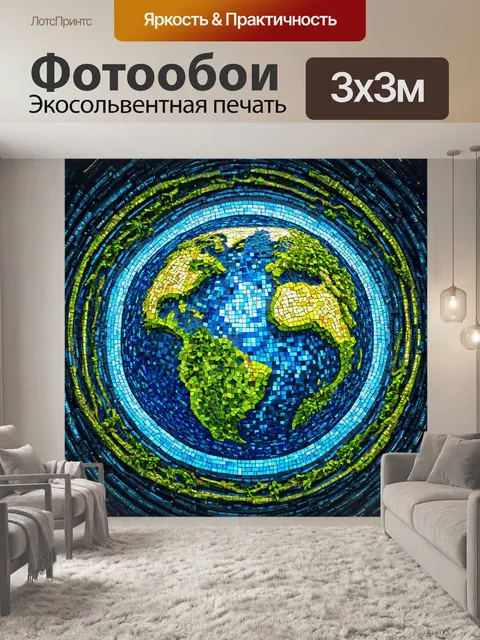 Фотообои абстракция в стиле научная фантастика