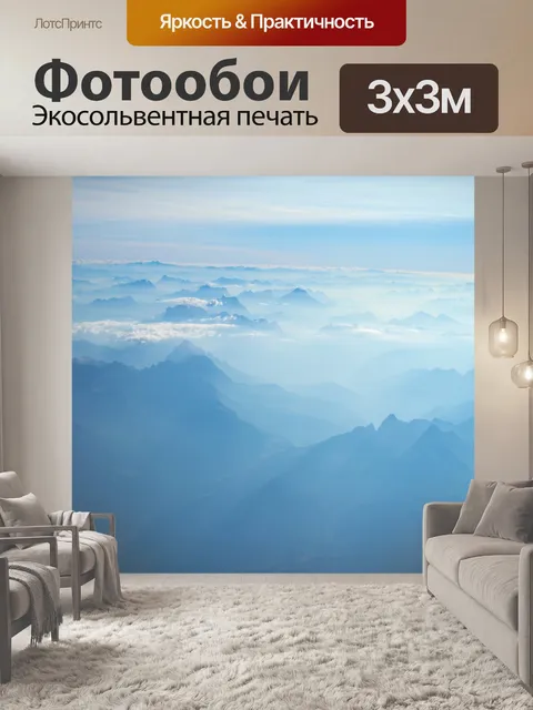 Фотообои Самолет Полет 861