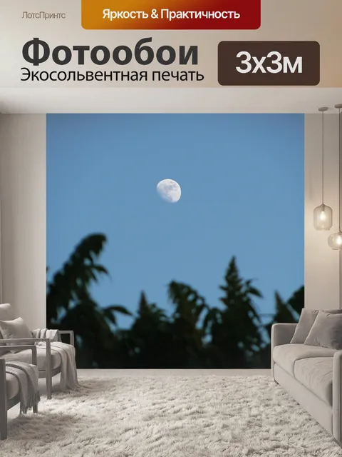 Фотообои Луна
