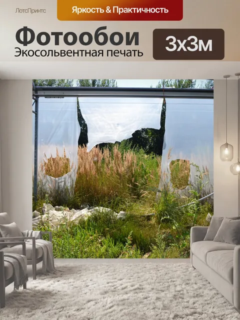 Фотообои Заброшенная теплица