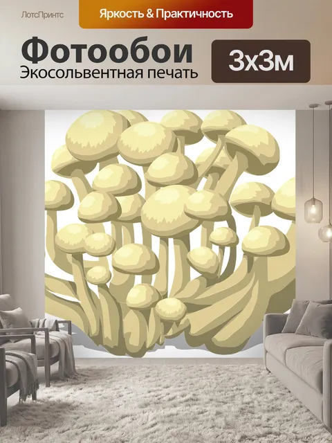 Фотообои Грибы