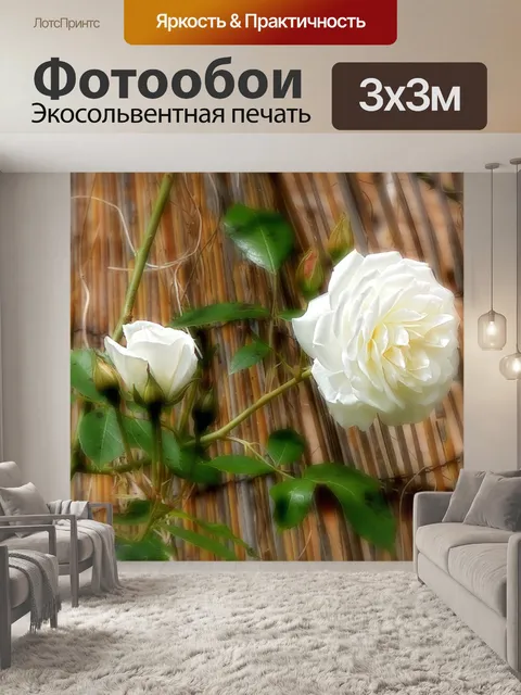Фотообои Розовый