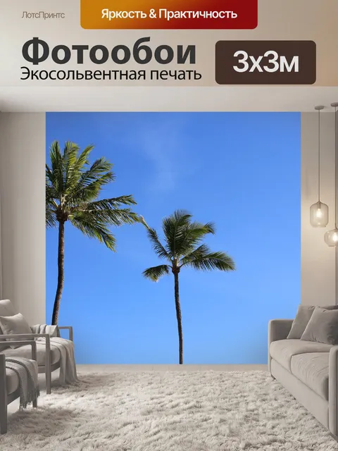 Фотообои Кокосовые пальмы