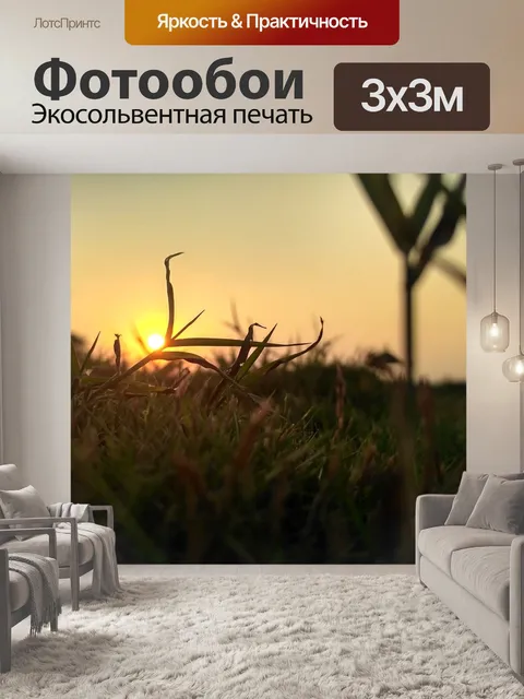 Фотообои Трава