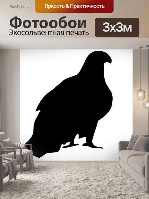 Фотообои силуэт орла