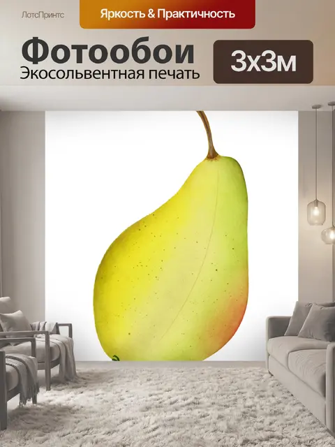 Фотообои Фрукты старинные груши искусства
