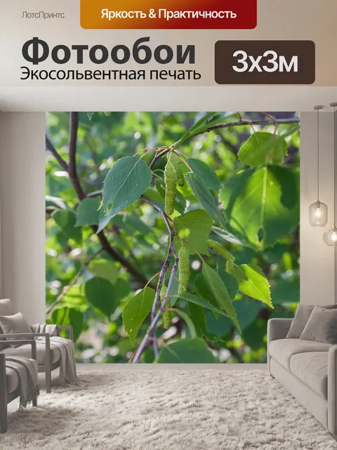 Фотообои Листья