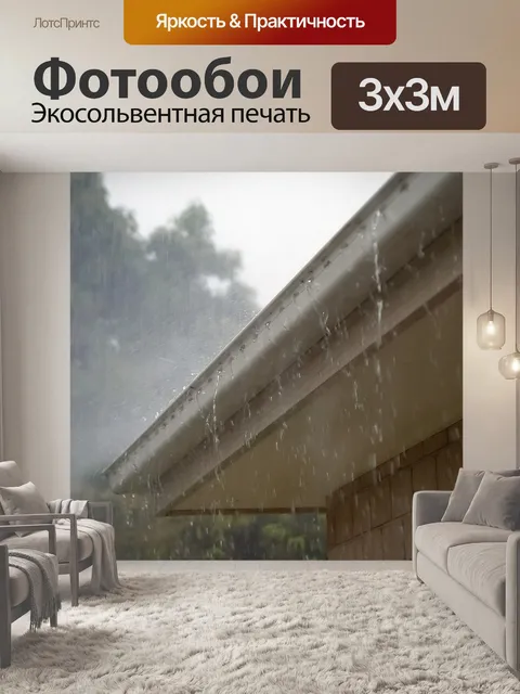 Фотообои Дождь